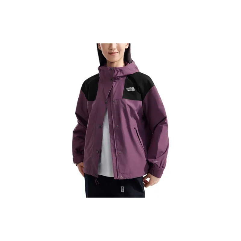 THE NORTH FACE City Outdoor Collection Waterproof, Windproof, And Water Repellent Windbreaker Jacket Women's Purple-2