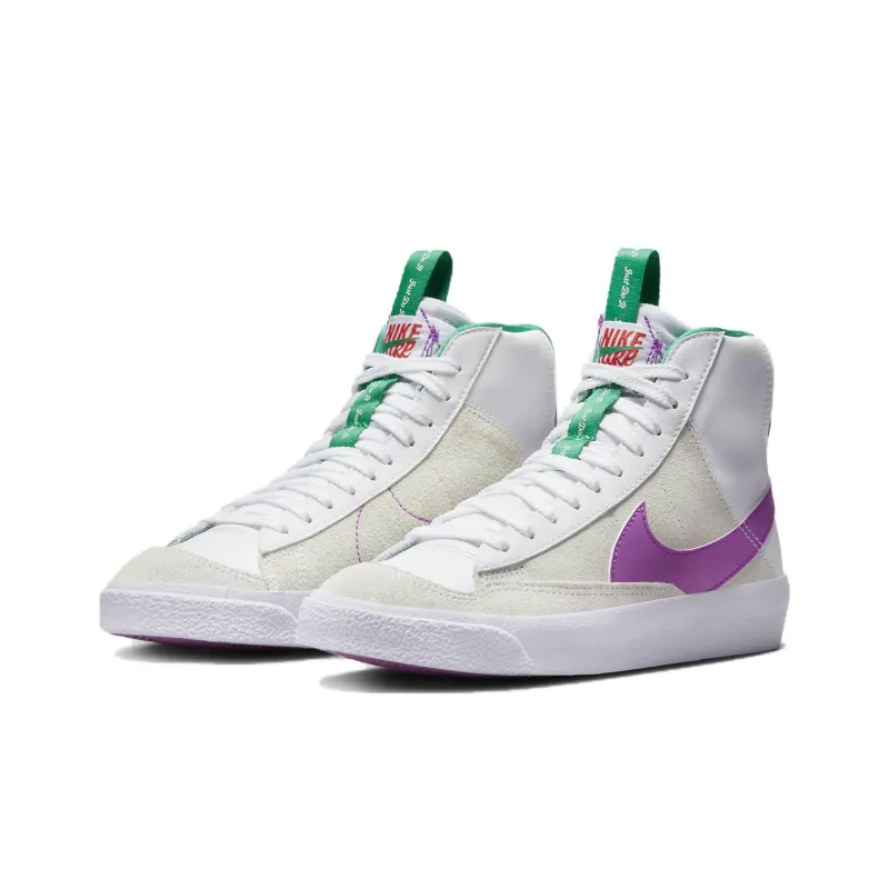 Nike Blazer Mid '77 GS 'Dance - White Fuchsia Green'-2