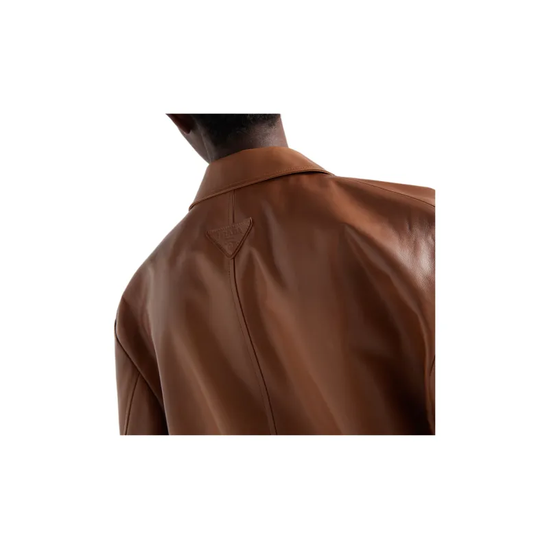PRADA Nappa leather Bomber Jacket-7