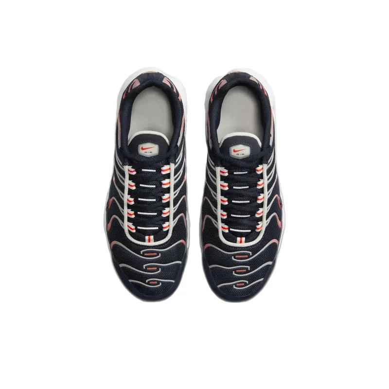 Nike Air Max Plus GS 'Dark Obsidian Bright Crimson'-3