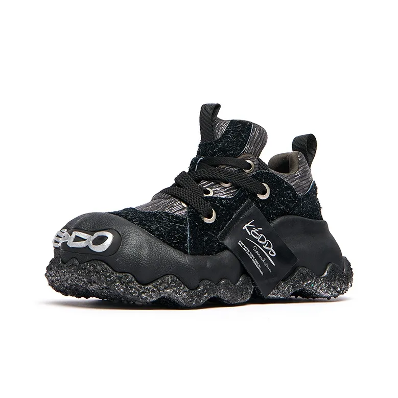 KEDDO Paint Is Not Dry Height Increasing Low-Top Chunky Sneakers Unisex-1