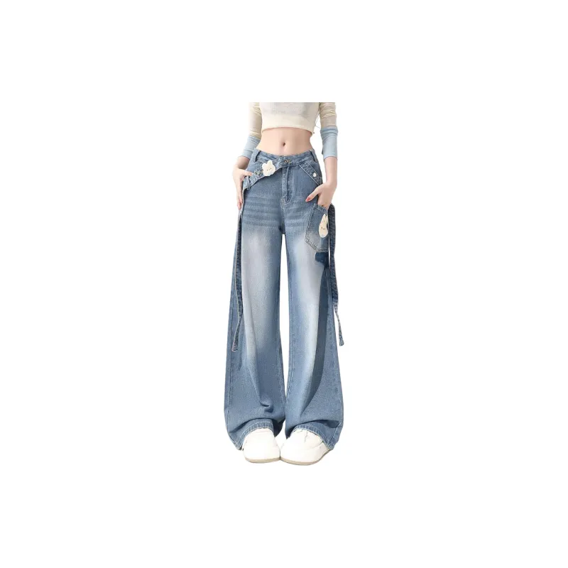 ZIRANSE SS24 Jeans Women's Blue-2