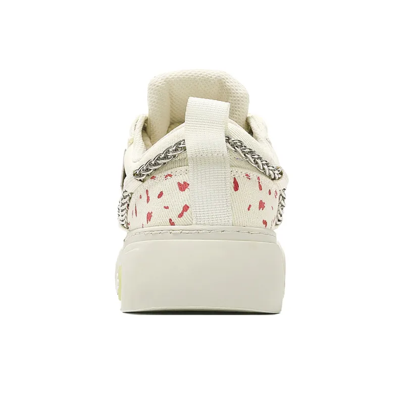 Q AND Coverage Slip Resistant Cushioning Abrasion Resistant Height Increasing Low Top Skateboard Shoes Unisex-12