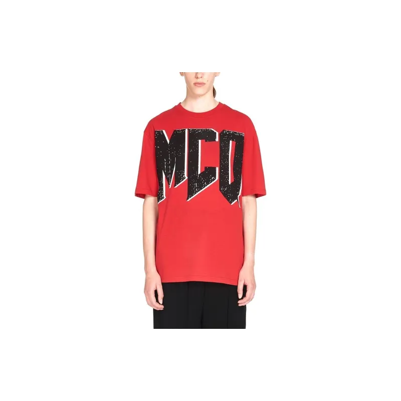 McQ Alexander McQueen T Shirt Women's Red-3