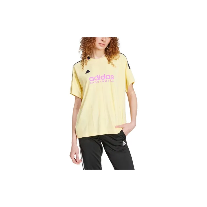 Adidas SportswearTiro Cut T-Shirt Women's Yellow-2
