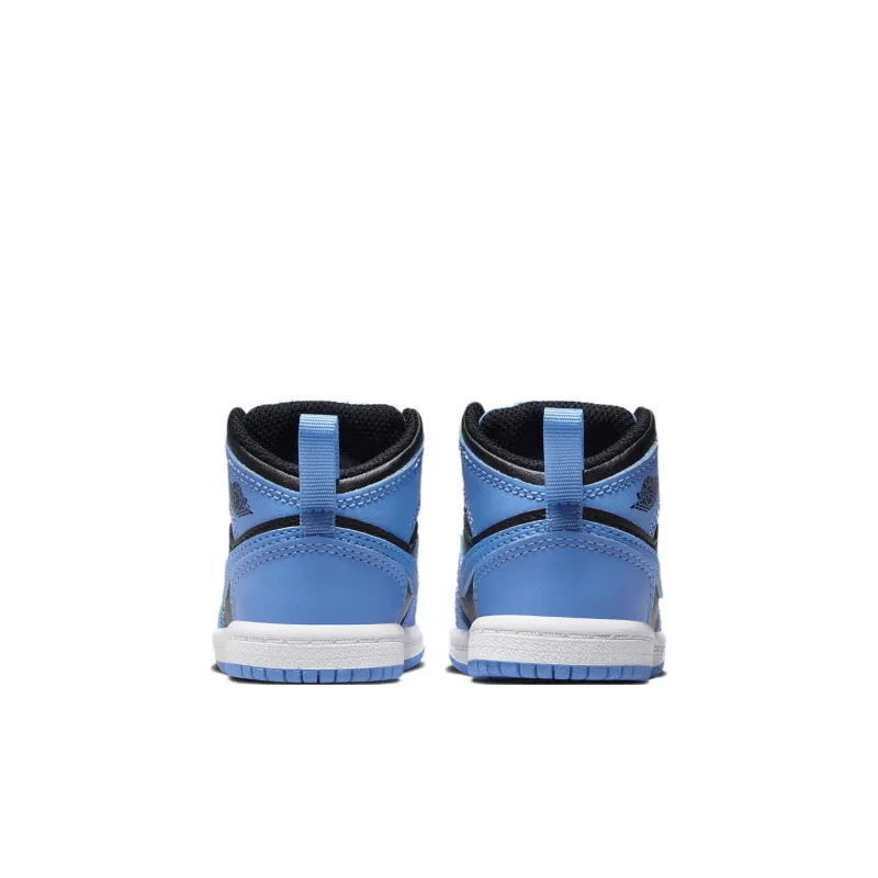 Jordan 1 Mid University Blue Black TD-4