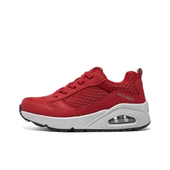 Skechers Uno Cushioning And Breathable Low Top Kids' Skateboarding Shoes Red Teenagers