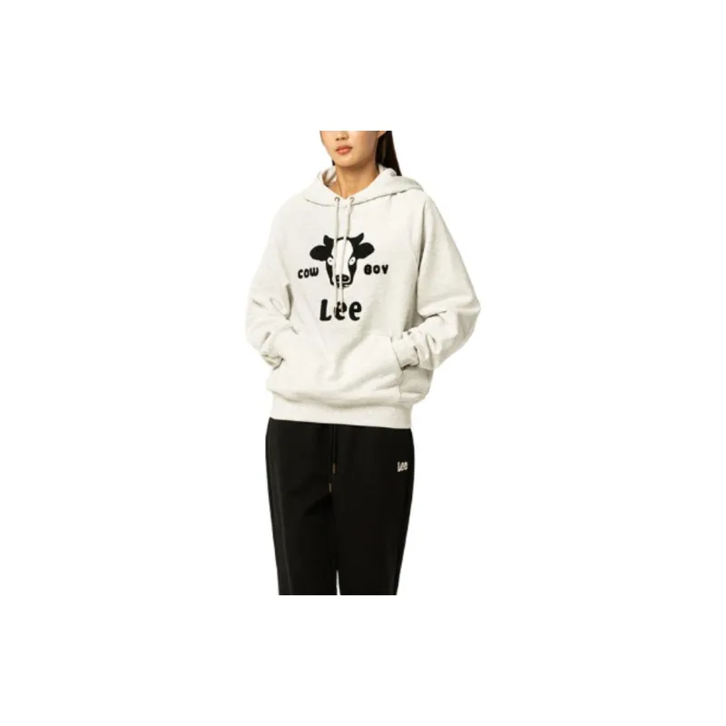 Lee Sweatshirt Women's Light Gray-4