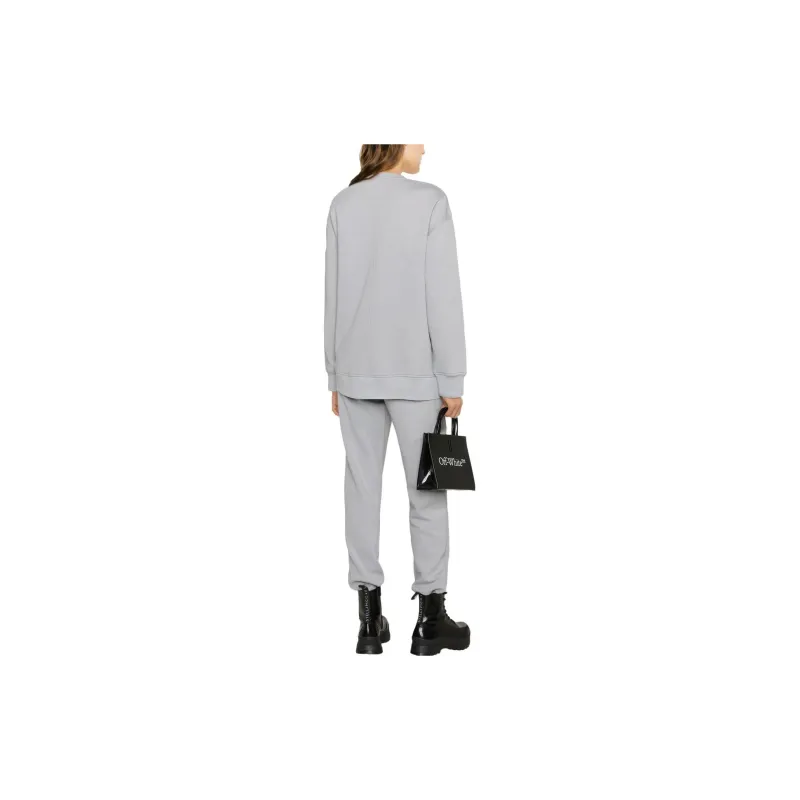 Moncler Knitted Sweatpants Women's Gray-3