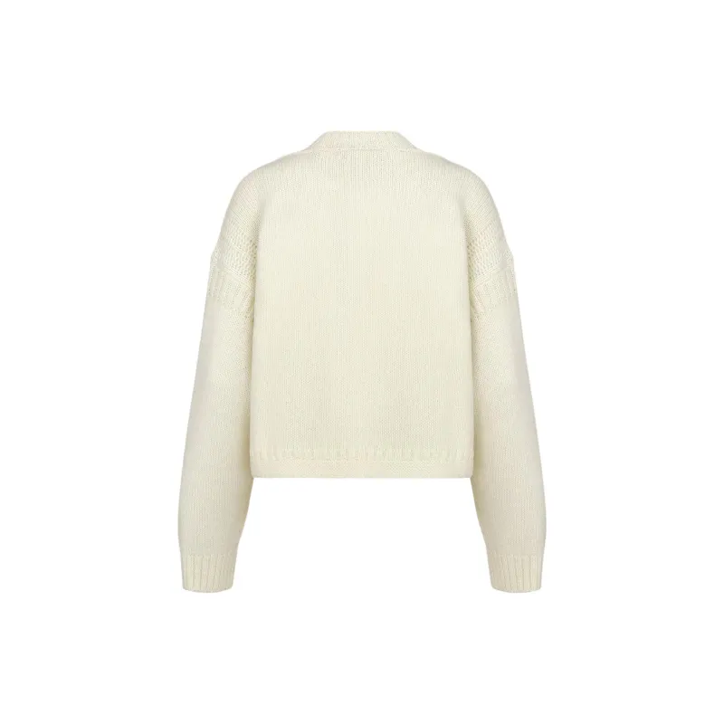 DIOR Sweaters Women's Ecru-1