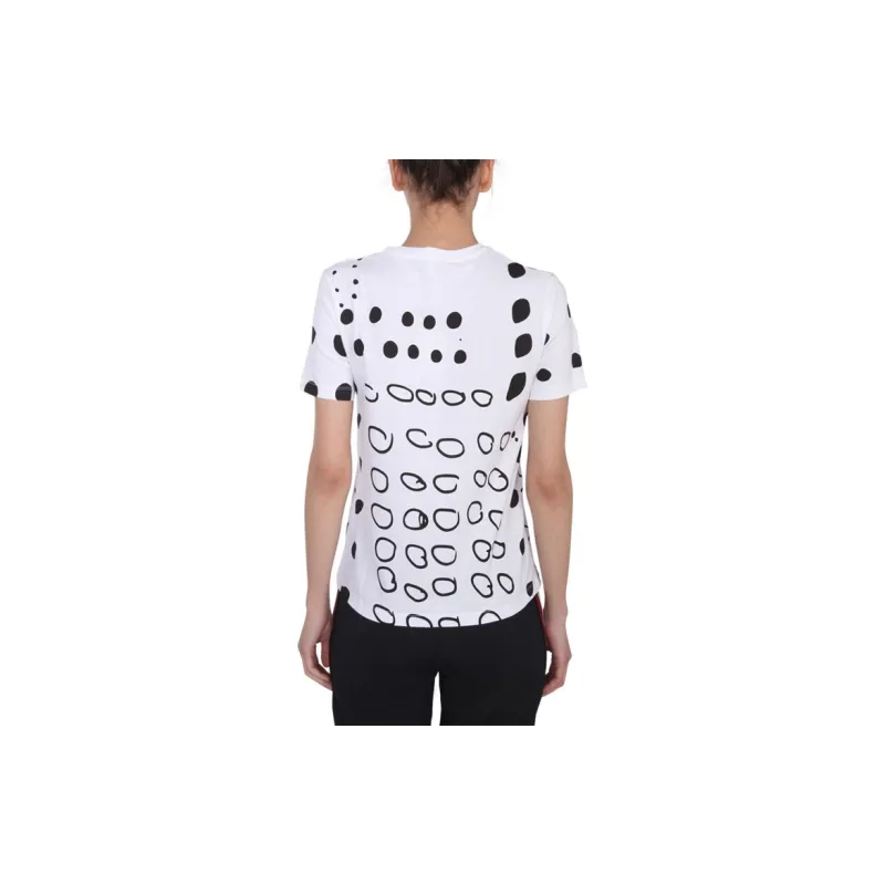 ETRE CECILE SS21 Straight T-Shirt Women's White Black-2