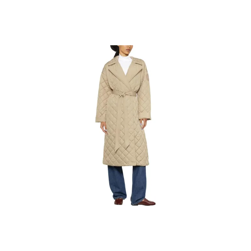 Tommy Hilfiger Sorona Quilted Belted Coat-1