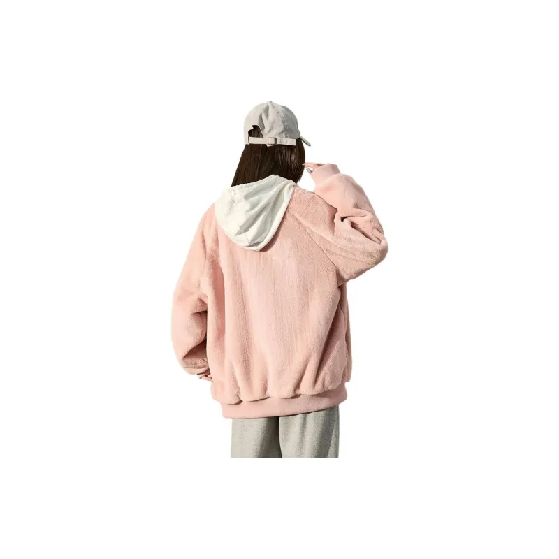Tonlion Baseball Jerseys Women's Light Peach Pink-0
