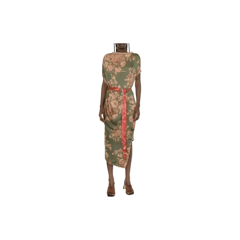 Vivienne Westwood Short Sleeved Dresses Women's Multicolor-1