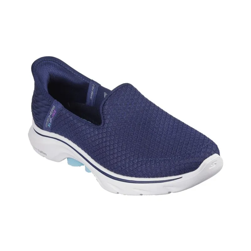 Skechers Go Walk Joy Sensational Day Cushioned Wear-Resistant Breathable Low-Top Casual Shoes Men's Blue-2