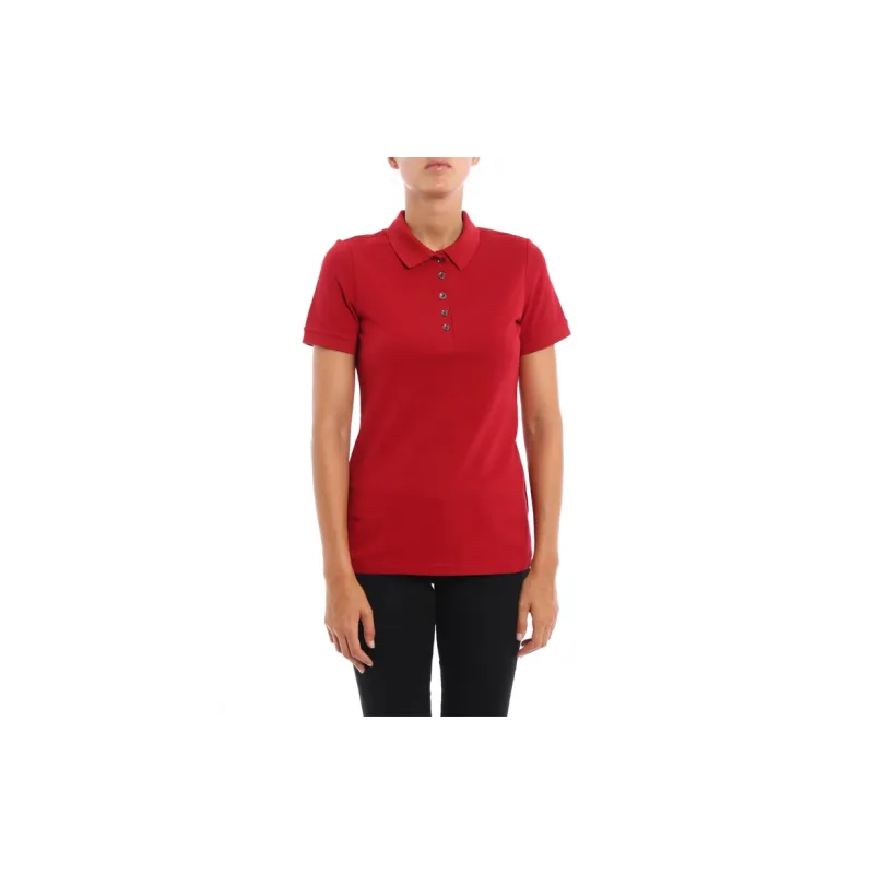 Burberry Polo Shirts Women's Red-5