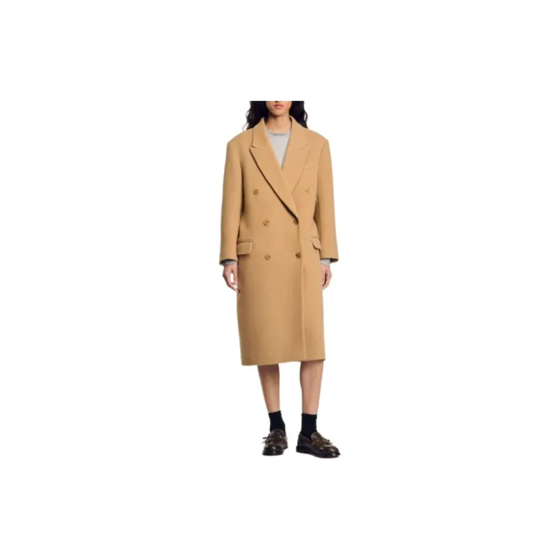 Sandro Double breasted Coat-1
