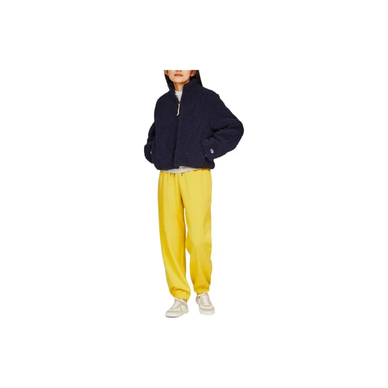 Champion FW24 Knitted Sweatpants Women's Vintage Yellow-2