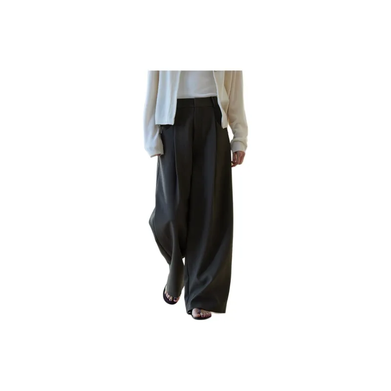 Hacikis Suit Trouser Women's Milk Cheese Brown-1