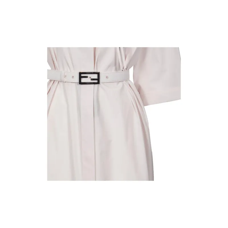FENDI Oversized Shirt Dress-3