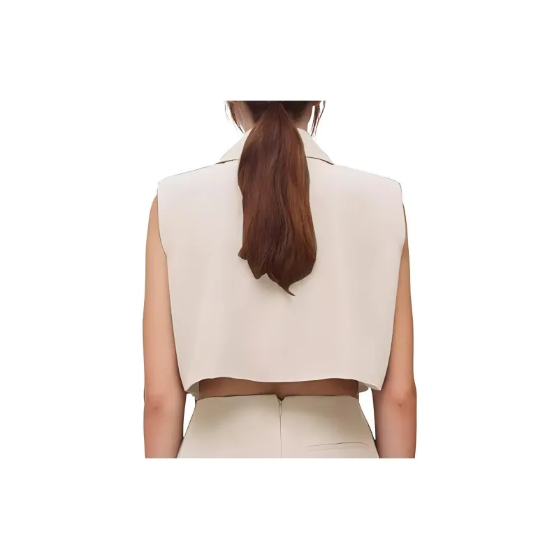 Self portrait Jumpsuit Women's Vanilla Apricot-5