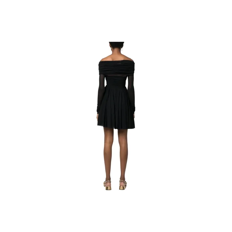 PHILOSOPHY DI LORENZO SERAFINI Long-Sleeved Dresses Women's Black-2