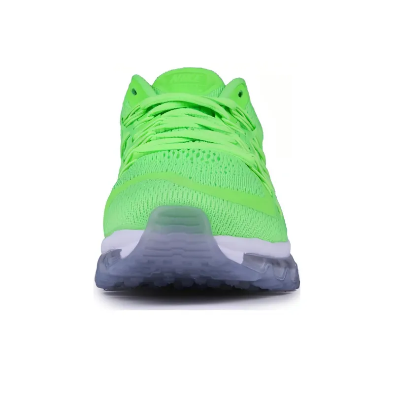 Nike Air Max 2015 Anti Slip Wear Resistant Low Top Kids Lifestyle Shoes Green Teenagers-2