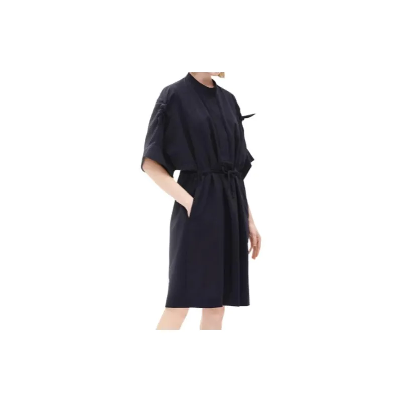 FILA Short Sleeved Dress Women's Blue-2