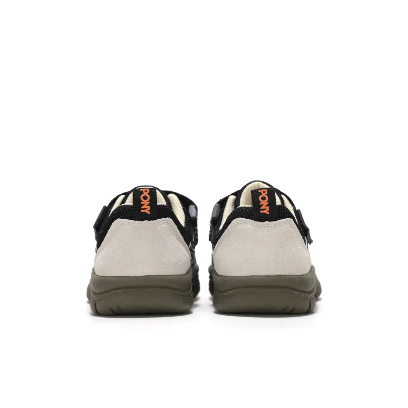 PONY CITY WINGS Slip Resistant Breathable Low Top Kids' Outdoor Shoes Black Kids'-4