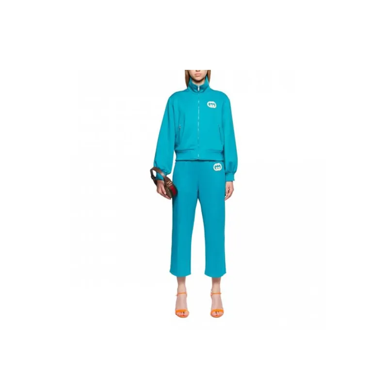 GUCCI Jackets Coats Women's Blue-2