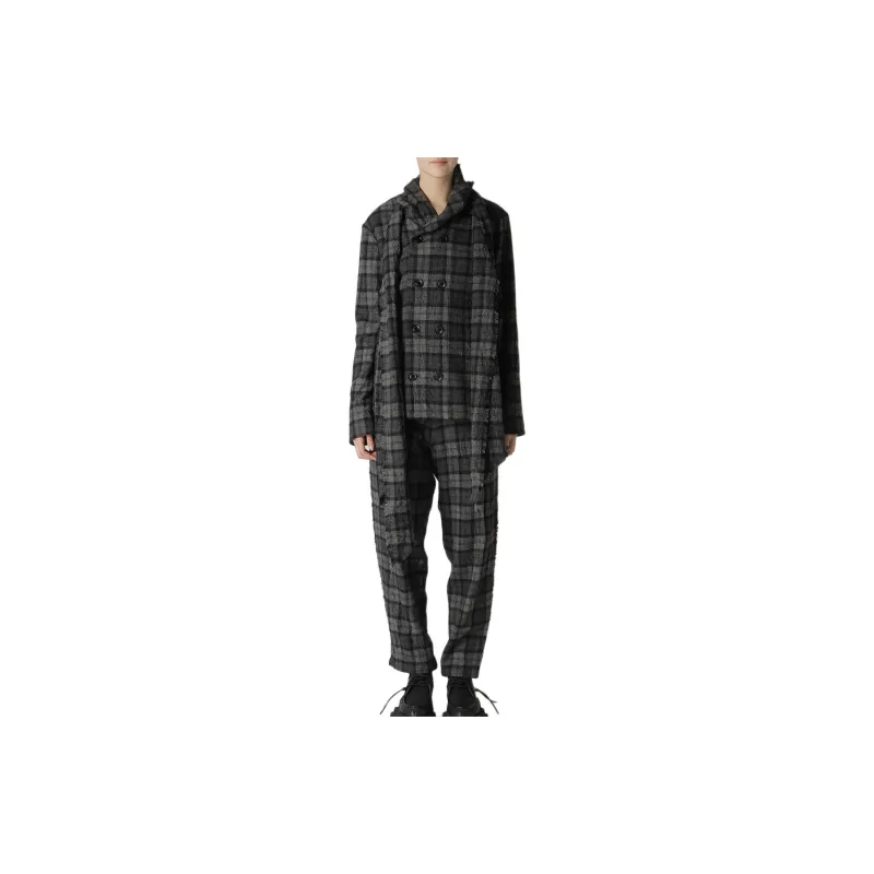 Yohji Yamamoto FW24 Jacket Women's Gray-2