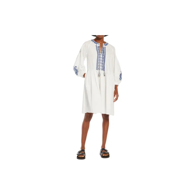 WEEKEND MaxMara Drawstring Long-Sleeved Mini Dress-3