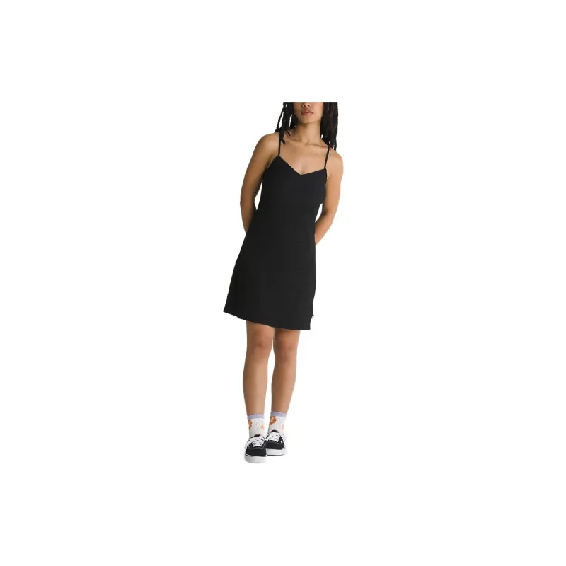 Vans Benton Cami Dress Slip Dresses Women's Black-1