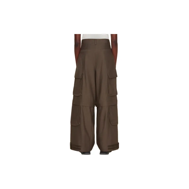 HOLZWEILER Cargo Pants Women's Olive Green-4