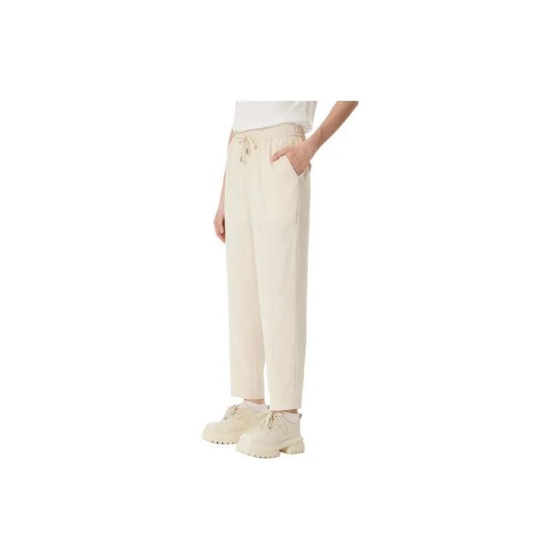 XII BASKET Casual Pants Women's Apricot-2