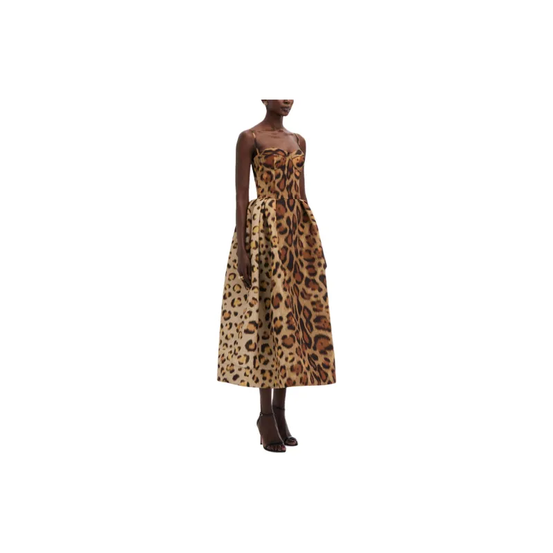 OSCAR DE LA RENTA SS24 Slip Dresses Women's Brown-2