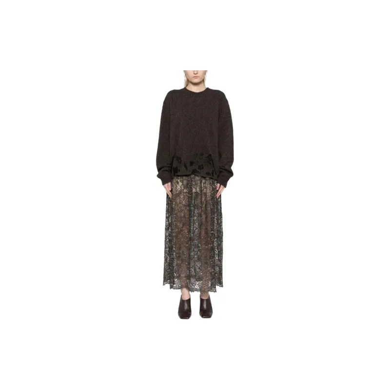 UMA WANG Gillian Lace Skirt-1