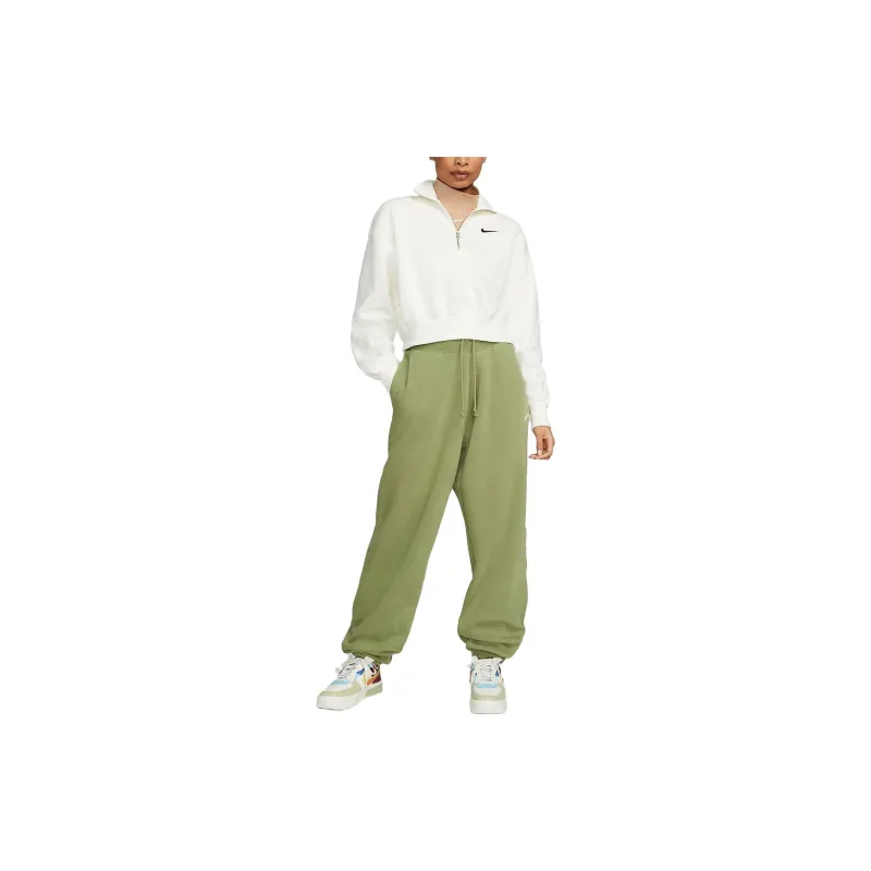 Nike Knitted Sweatpants Women's Olive-2