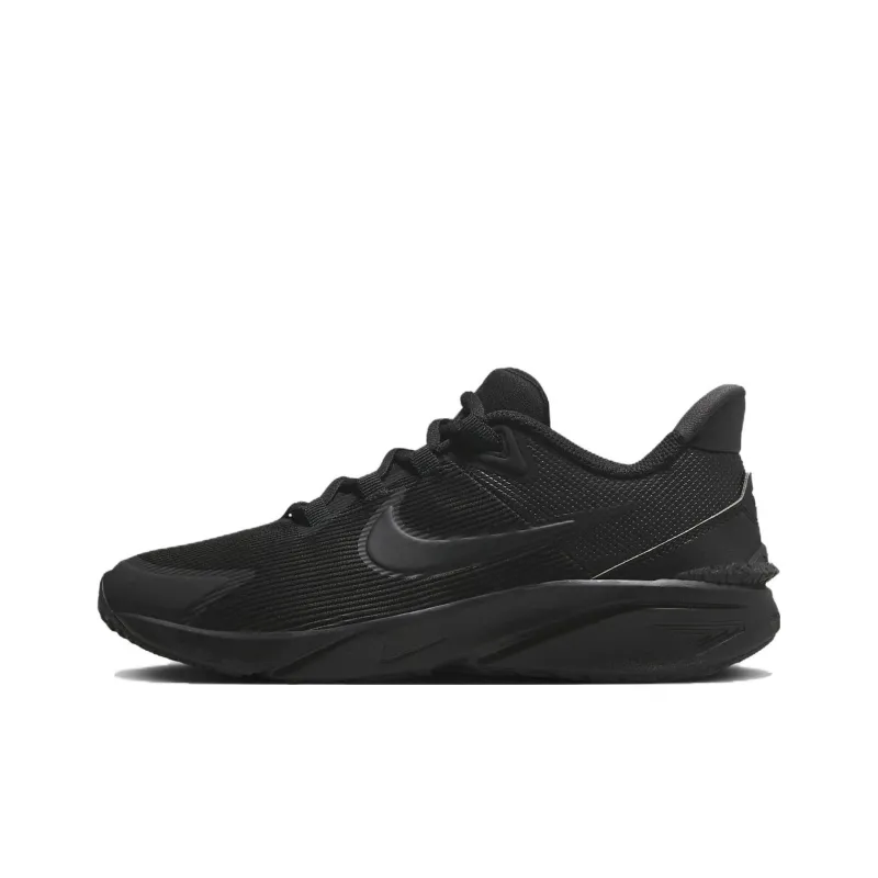 Nike Star Runner 4 GS 'Triple Black'-0