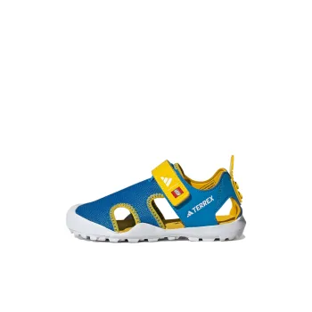 LEGO x Adidas Captain Toey Anti Slip Wear Resistant Children's Sandals Blue Yellow Kids'