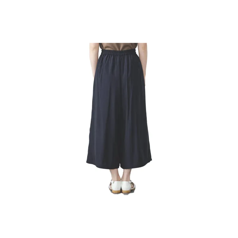 Beams Casual Pants Women's Marine Blue-5