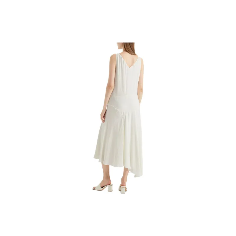 THEORY Sleeveless Dresses Women's White-2