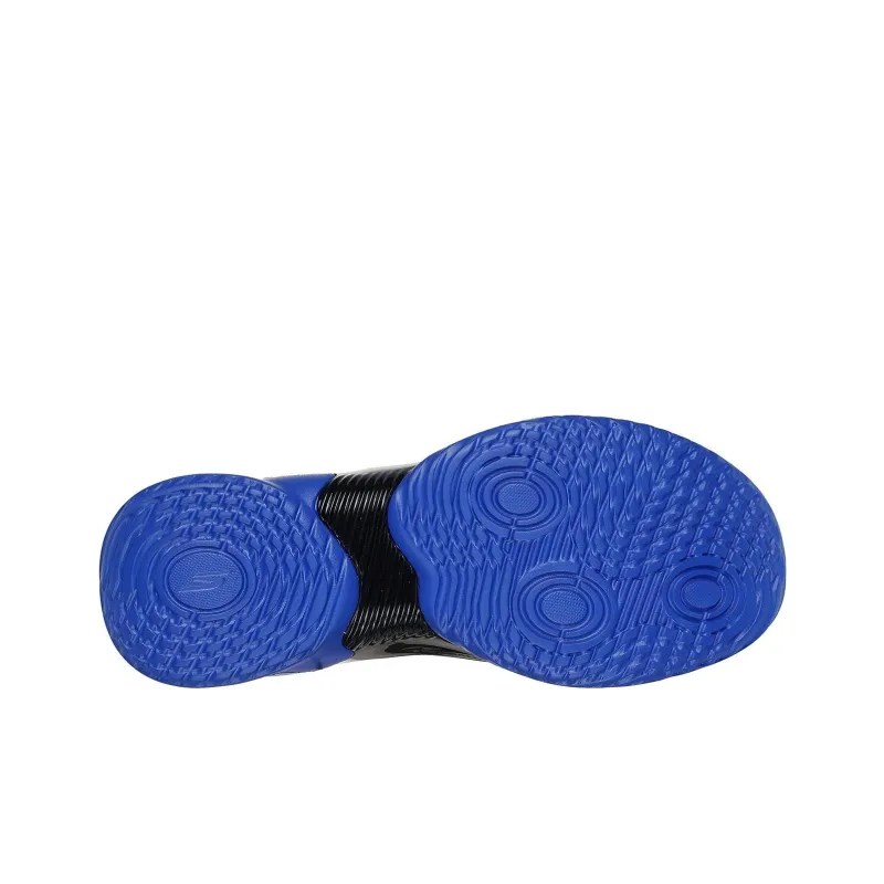 Skechers SKX Resagrip Cushioning Wear Resistant Low Top Basketball Shoes Men's Blue Green-3