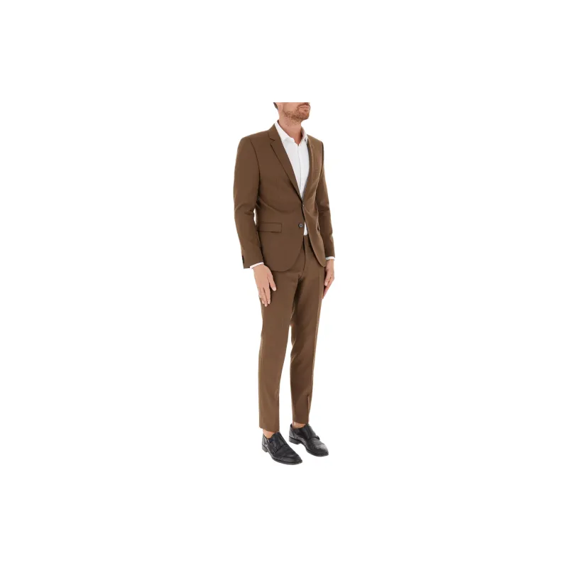 HUGO BOSS Business Suits Men's Brown-2