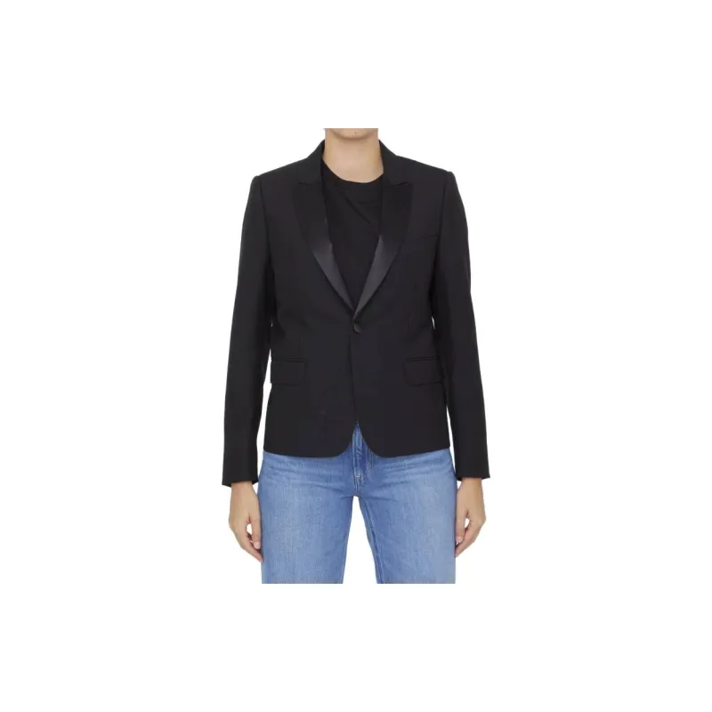 CELINE Short Tuxedo Jacket-2