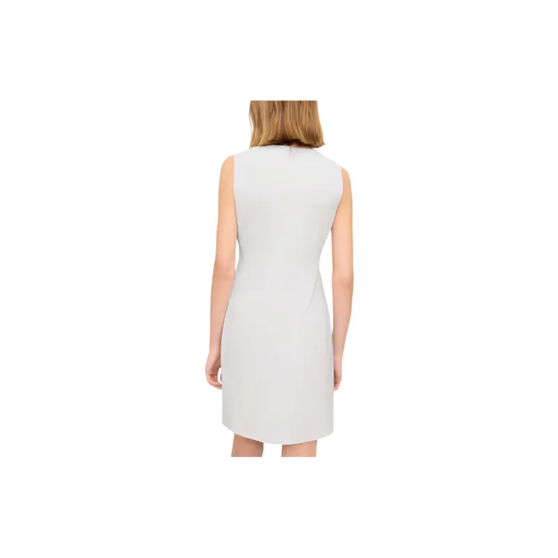 THEORY Sleeveless Dress Women's Stone Gray-3