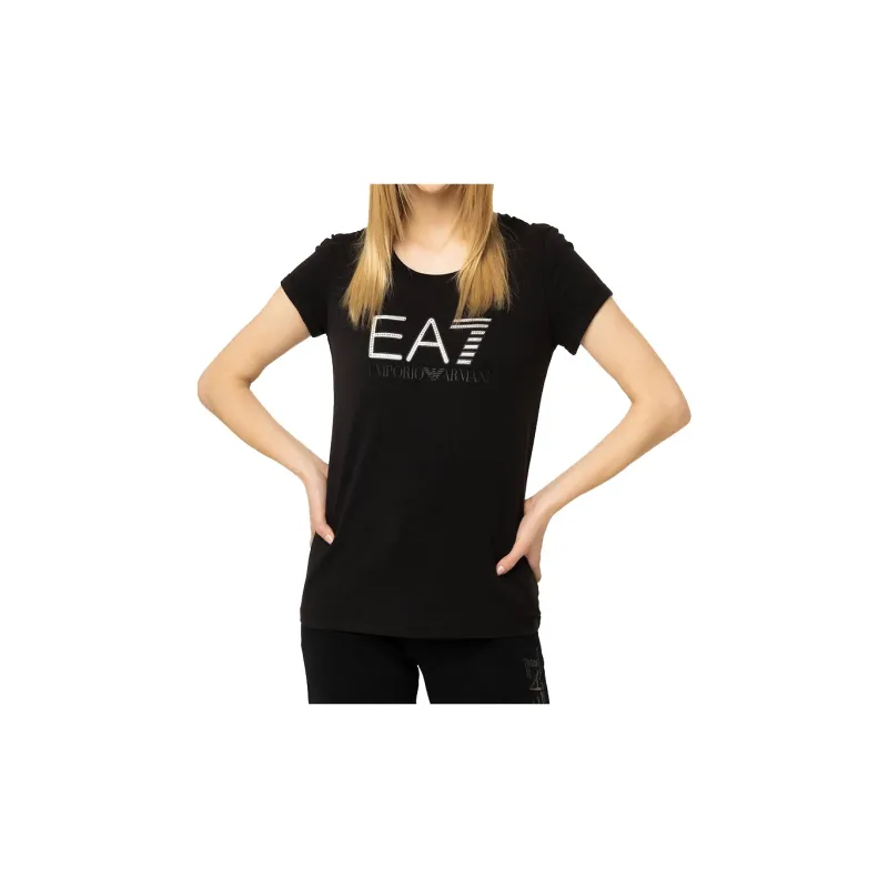 EMPORIO ARMANI EA7 T Shirt Women's Black-3