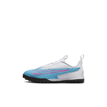 Nike Phantom GX Academy Anti Slip Wear Resistant Low Top Kids' Soccer Shoes White Blue Kids'