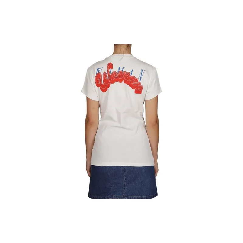 OFF WHITE Heart Not Troubled T shirt-2