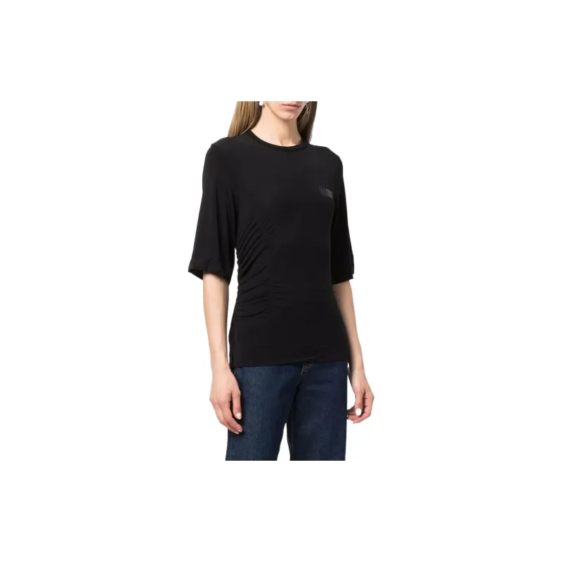 GANNI T Shirts Women's Black-3